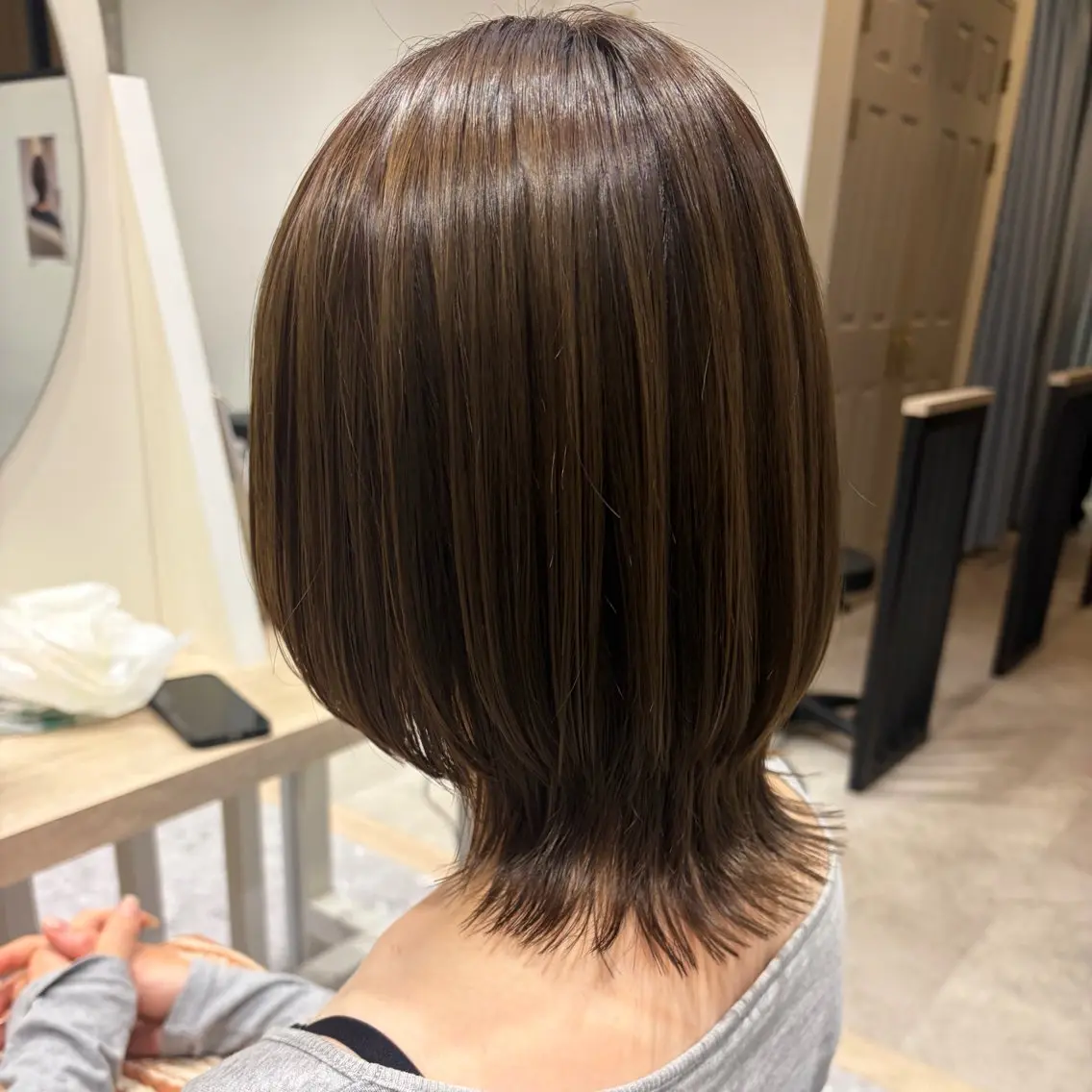 ミディアム AMI ウルフ/ショートのヘアスタイル