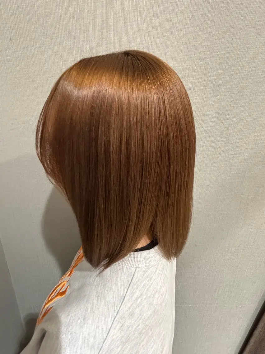 ミディアム 吉荒 璃子のヘアスタイル