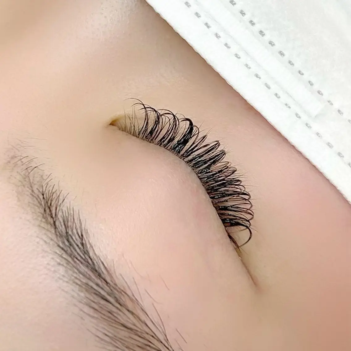 マツエク・マツパ バインドロック フラットラッシュ ナチュラル パリジェンヌラッシュリフト まつげパーマ Marine eyeの眉毛・アイブロウイメージ