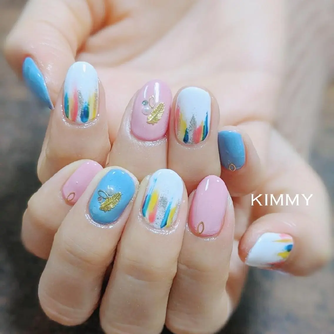 ネイル ハンドネイル kimmy nailsのネイルデザイン