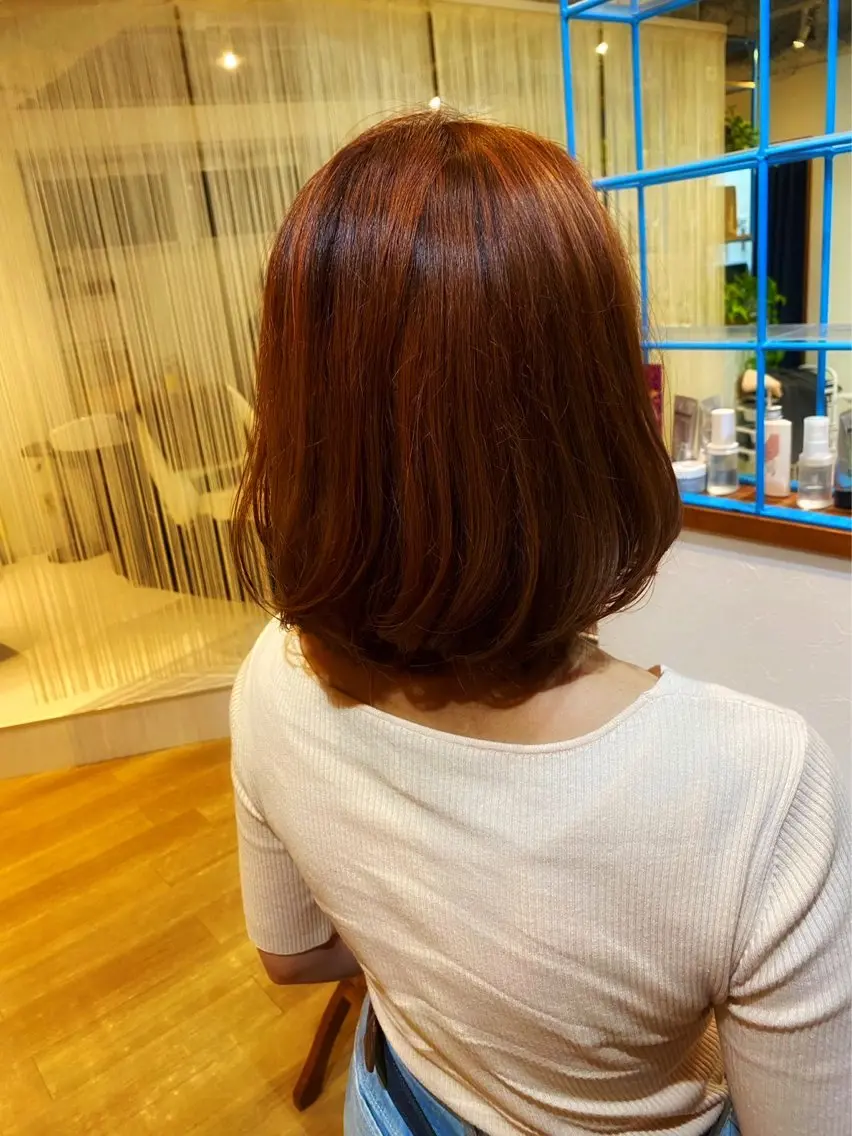 CHIE艶カラー& 癒しヘッドスパ🌿のヘアスタイル