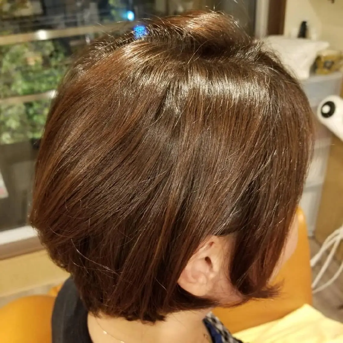 ショート カラー アディクシーカラー バレイヤージュ イルミナカラー 外国人風カラー レイヤーカット spa hair ark 富井直美のヘアスタイル
