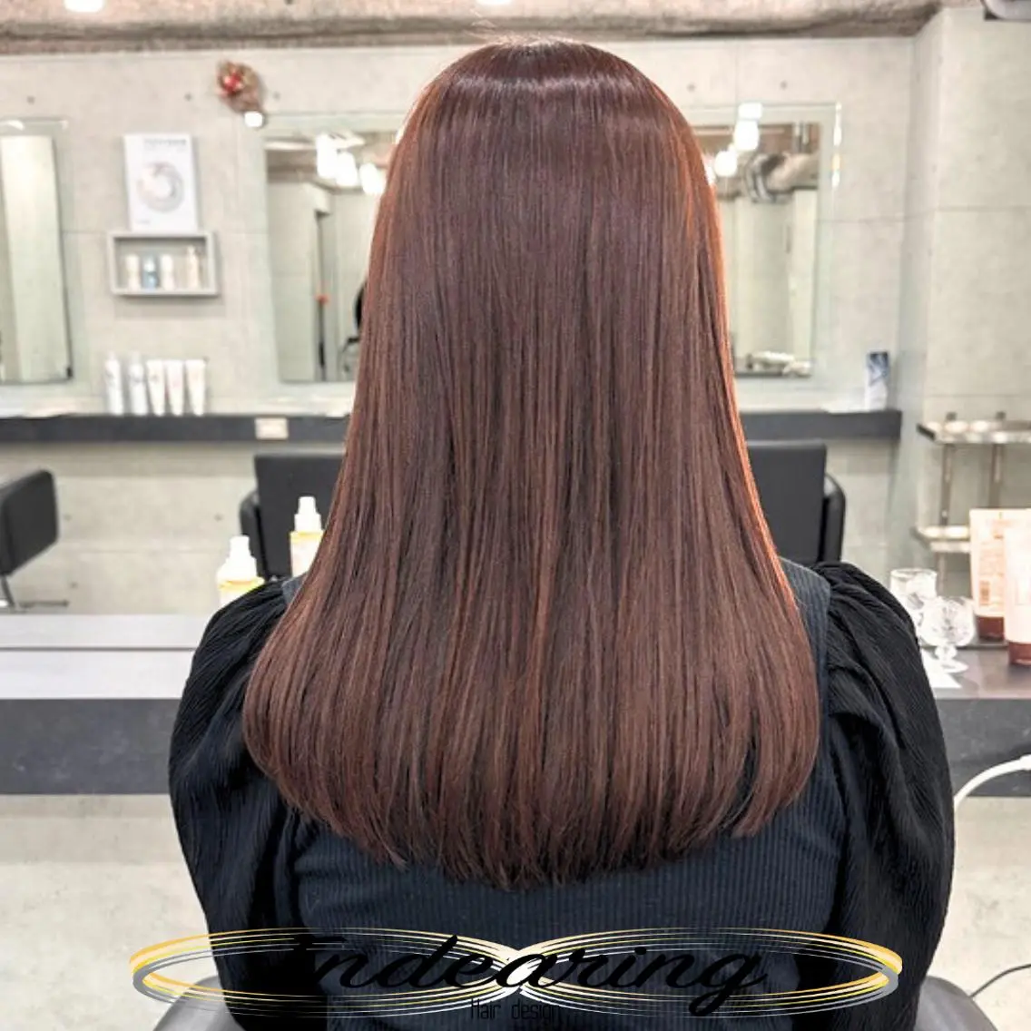 カラー ブラウンカラー 透明感カラー ピンクカラー カット ヘアカラー Endearing 銀座/レイヤーカットのヘアスタイル