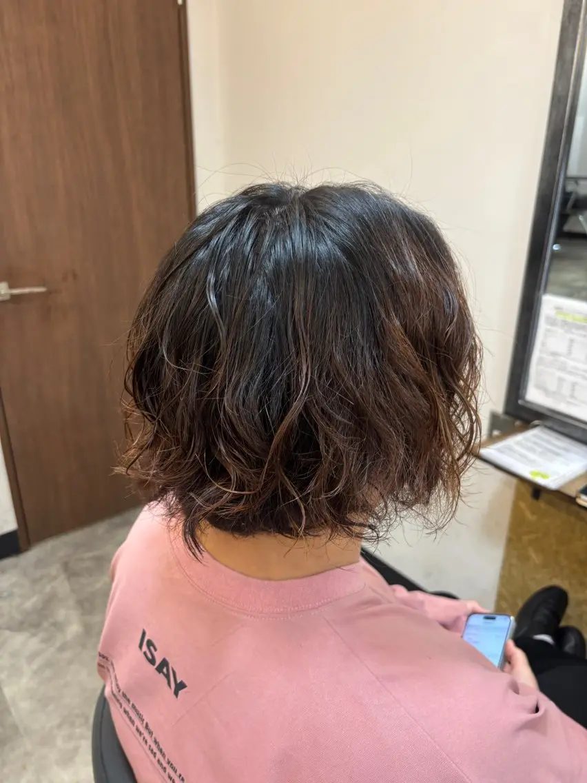 パーマ パーマ 🍀縮毛・ブリーチ モデル募集🍀柴のヘアスタイル