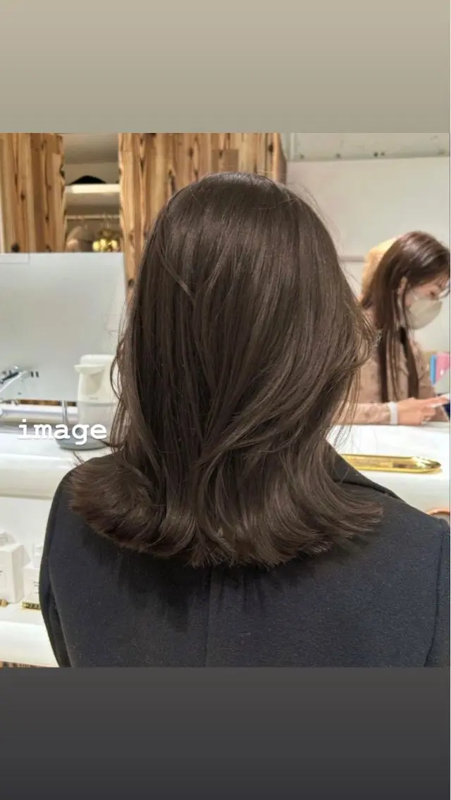 ミディアム カラー ブラウンカラー カラーモデル募集🫐 koukiのヘアスタイル