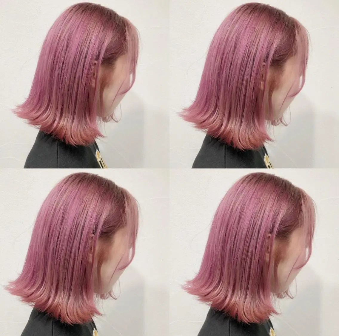 ショート カラー ヘアアレンジ ピンクカラー メンズスタイル ly本厚木のヘアスタイル