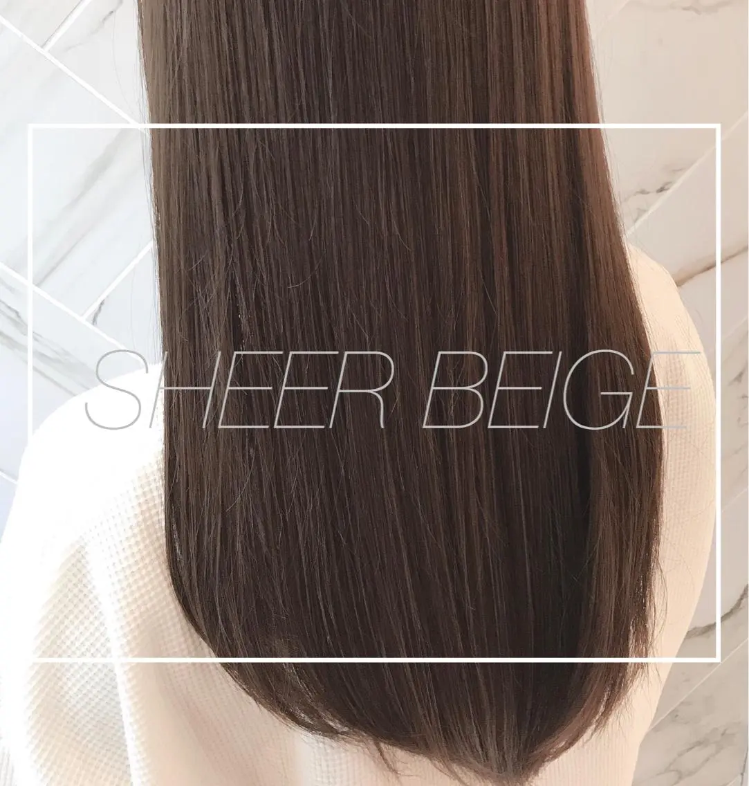 ロング カラー ベージュカラー ブリーチ 透明感カラー ブリーチなしカラー ✨似合うのその先へ✨ 田中延和のヘアスタイル