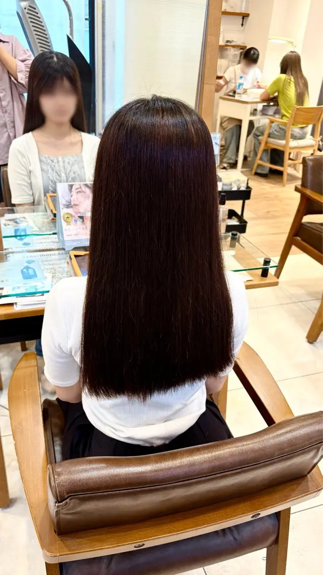 ロング 髪質改善 トリートメント 🐈‍⬛なおカラーモ デル様募集中🎀のヘアスタイル