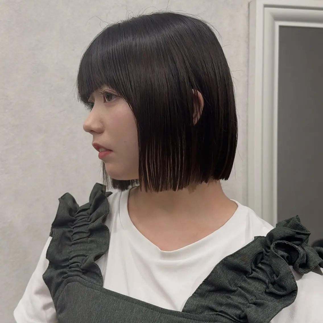 ショート 結べるレイヤーカット /カラー/あさかのヘアスタイル