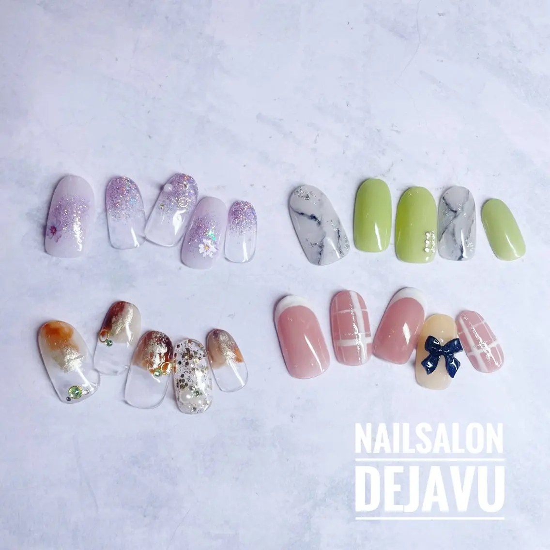 ネイル ハンドネイル Nail salon Dejavu 🌿のネイルデザイン