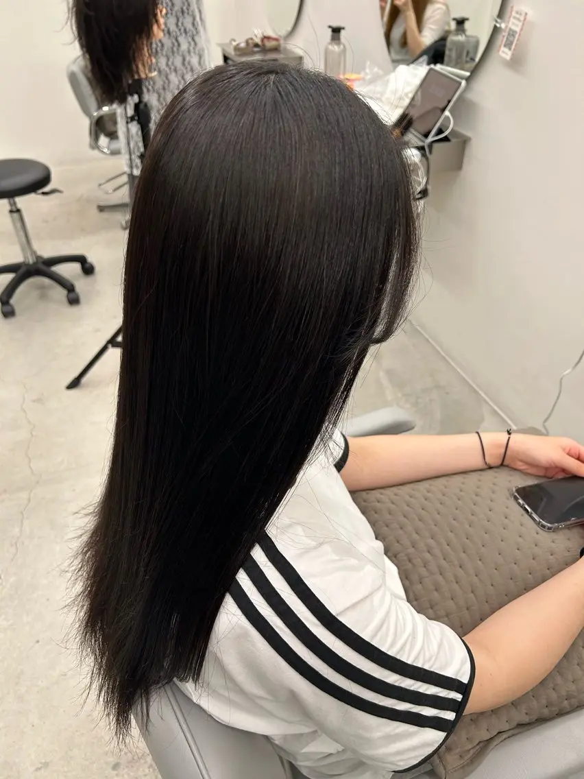 ロング カラー ラン 髪質改善/甲子園口のヘアスタイル