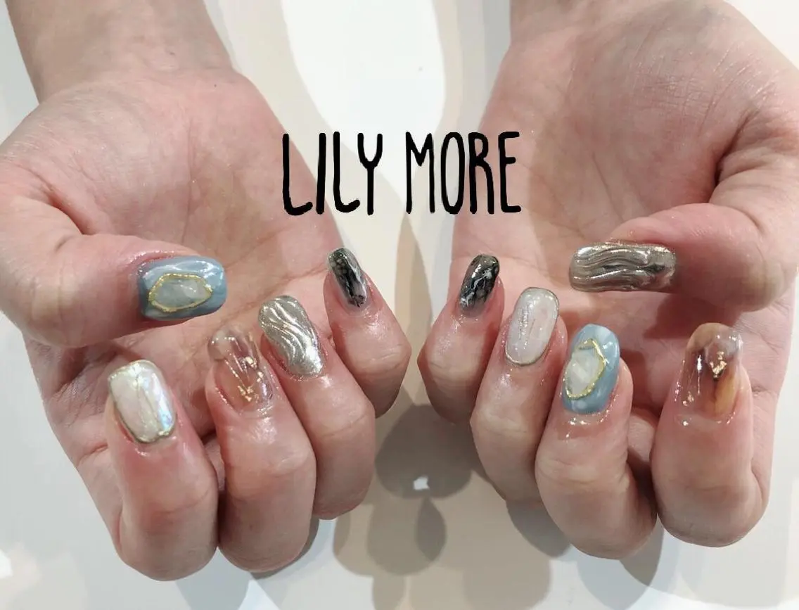 ネイル ニュアンスネイル Lily closetのネイルデザイン