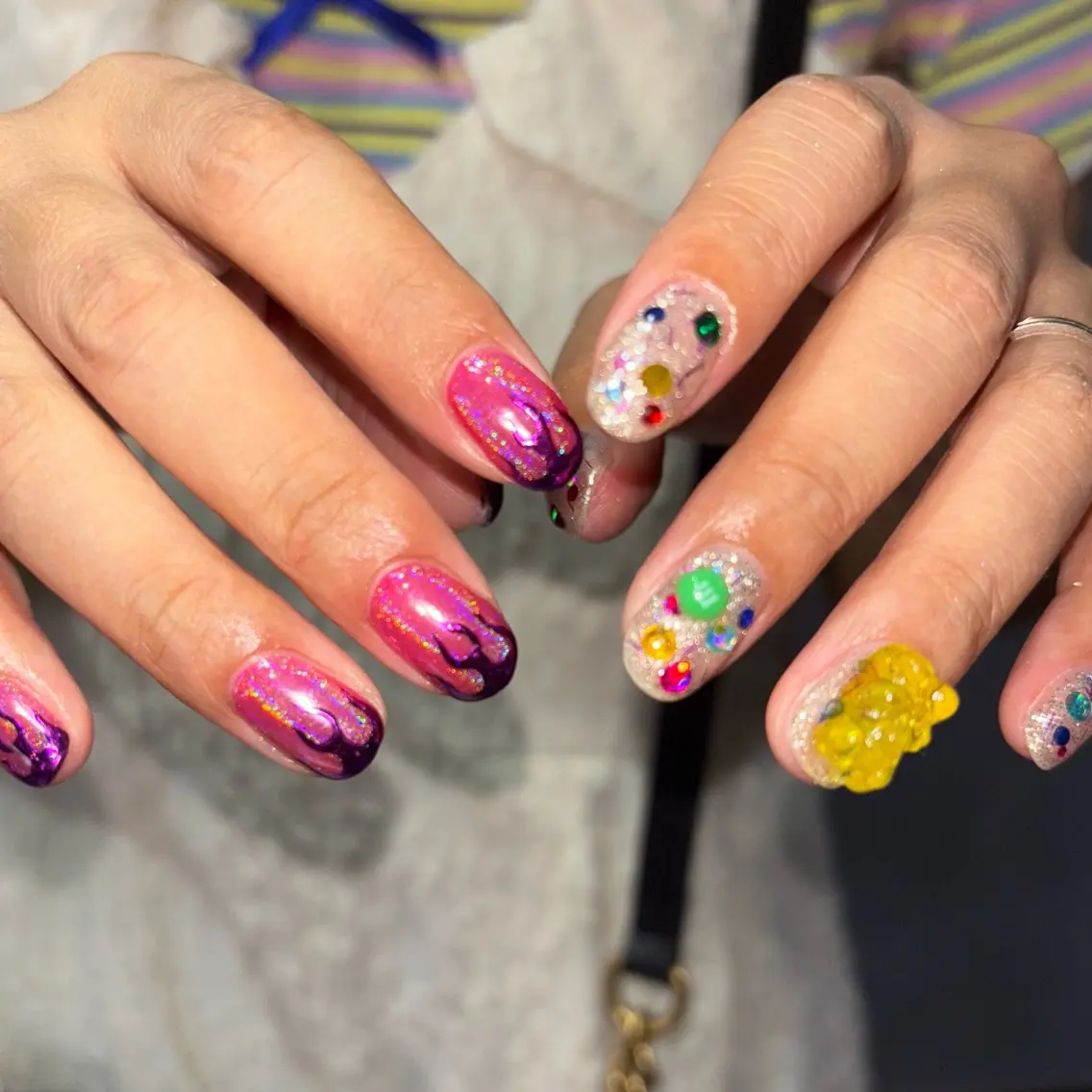 ネイル ハンドネイル 🪐富島彩夏 /海外nail🪐のネイルデザイン