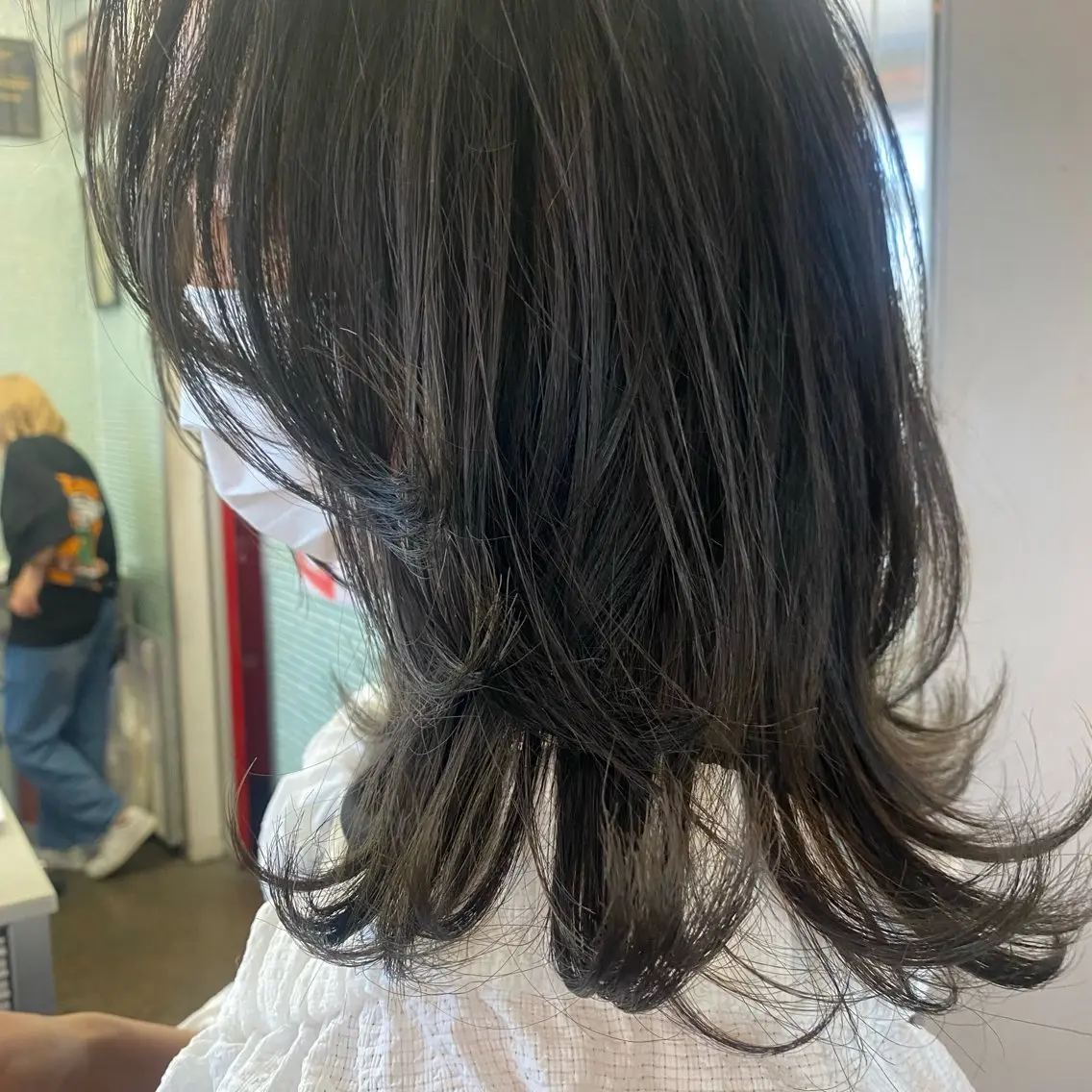 ロング カラー 透明感カラー ダブルカラー ハイライトカラー イルミナカラー インナーカラー カット ヘアカラー トリートメント misa🫧ナチュラ ル縮毛矯正/髪質改善のヘアスタイル