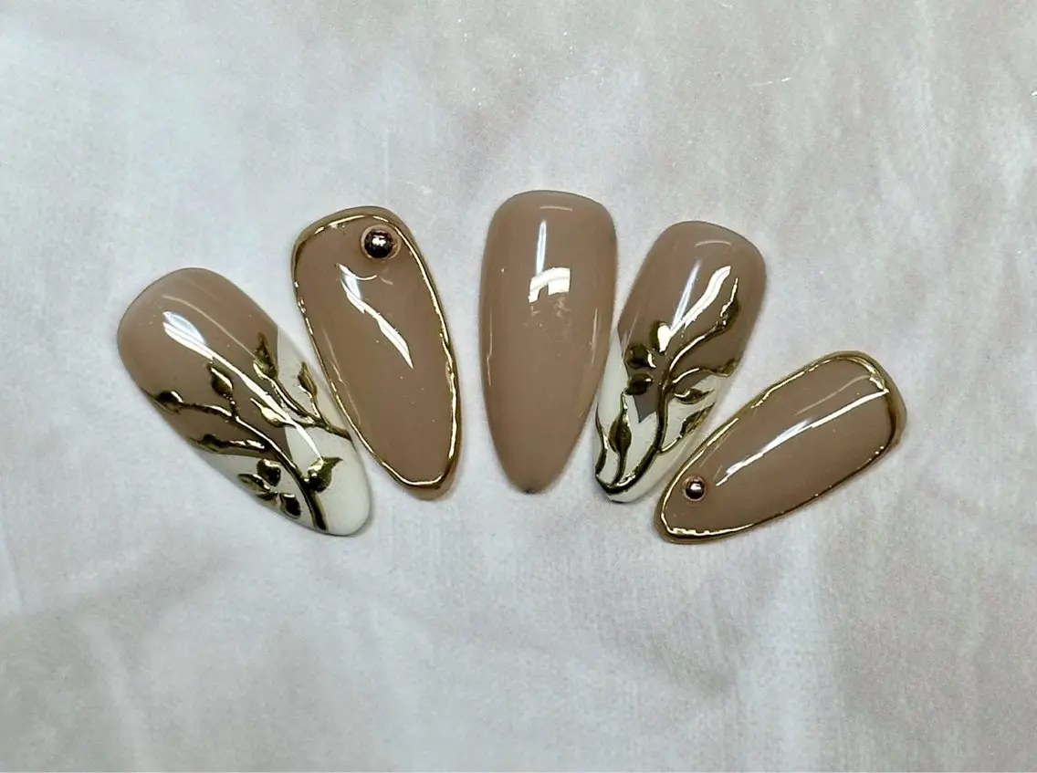 ネイル アートネイル フレンチネイル ワンカラーネイル 冬ネイル Mai’s nailのネイルデザイン