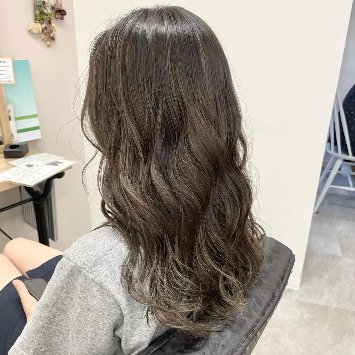 ロング カラー カット ヘアカラー ブリーチなし透明感 🍀梅田・増田のヘアスタイル
