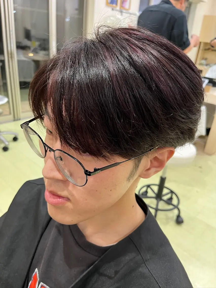 ショート カラー ヘアカラー イリサワ レンタのヘアスタイル