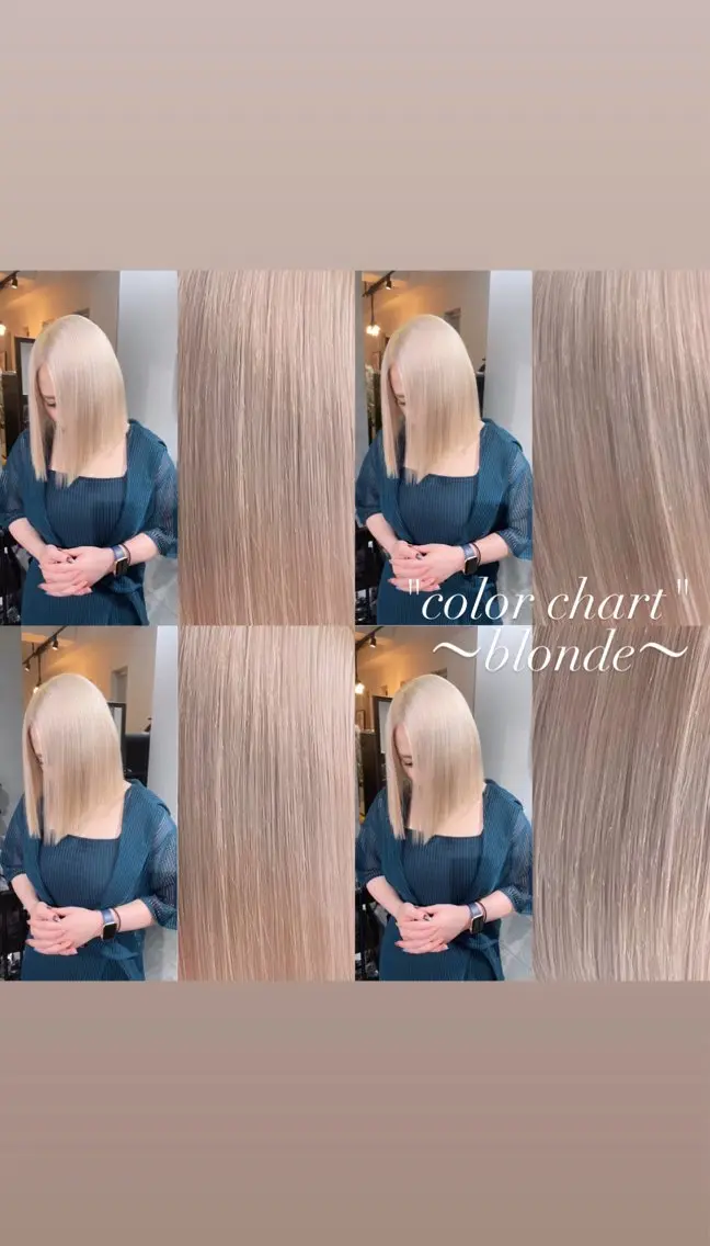 ミディアム カラー カット ヘアカラー トリートメント ヘアセット 💜ハイトーン💛 マジカルかいちゃんのヘアスタイル