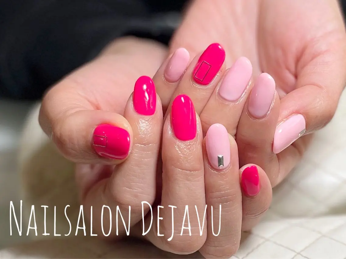 ネイル ワンカラーネイル ハンドネイル Nail salon Dejavu 🌿のネイルデザイン