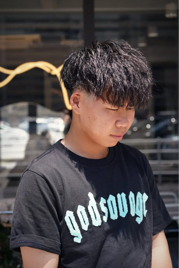 メンズカット+眉毛カットの写真