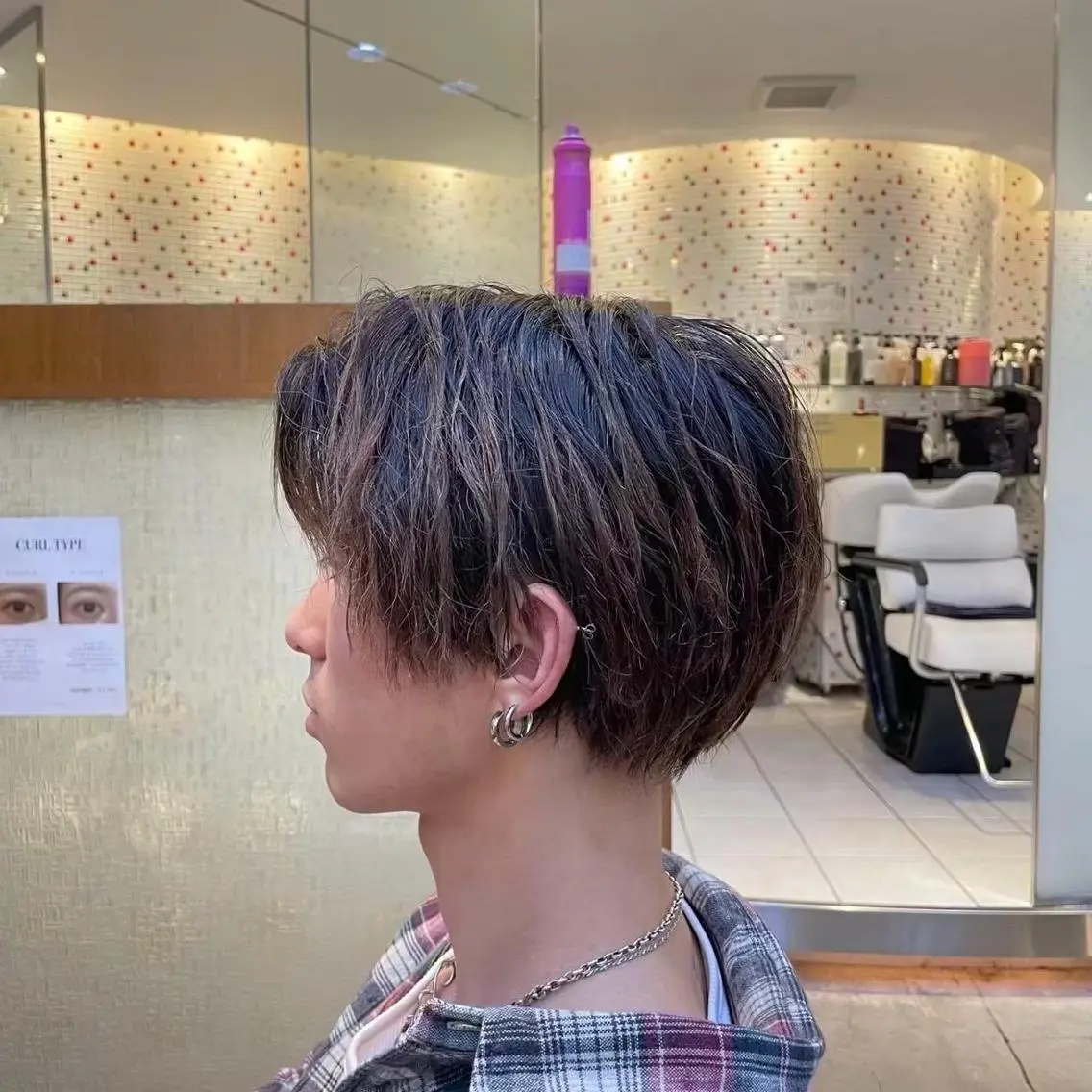 ショート メンズ 【メンズカット】 ✂️モデル募　市村のヘアスタイル