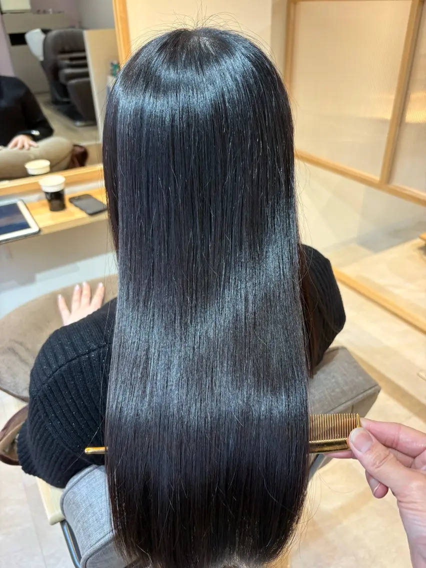 ロング 新丸子/武蔵小杉 10月⭐︎髪質改善のヘアスタイル