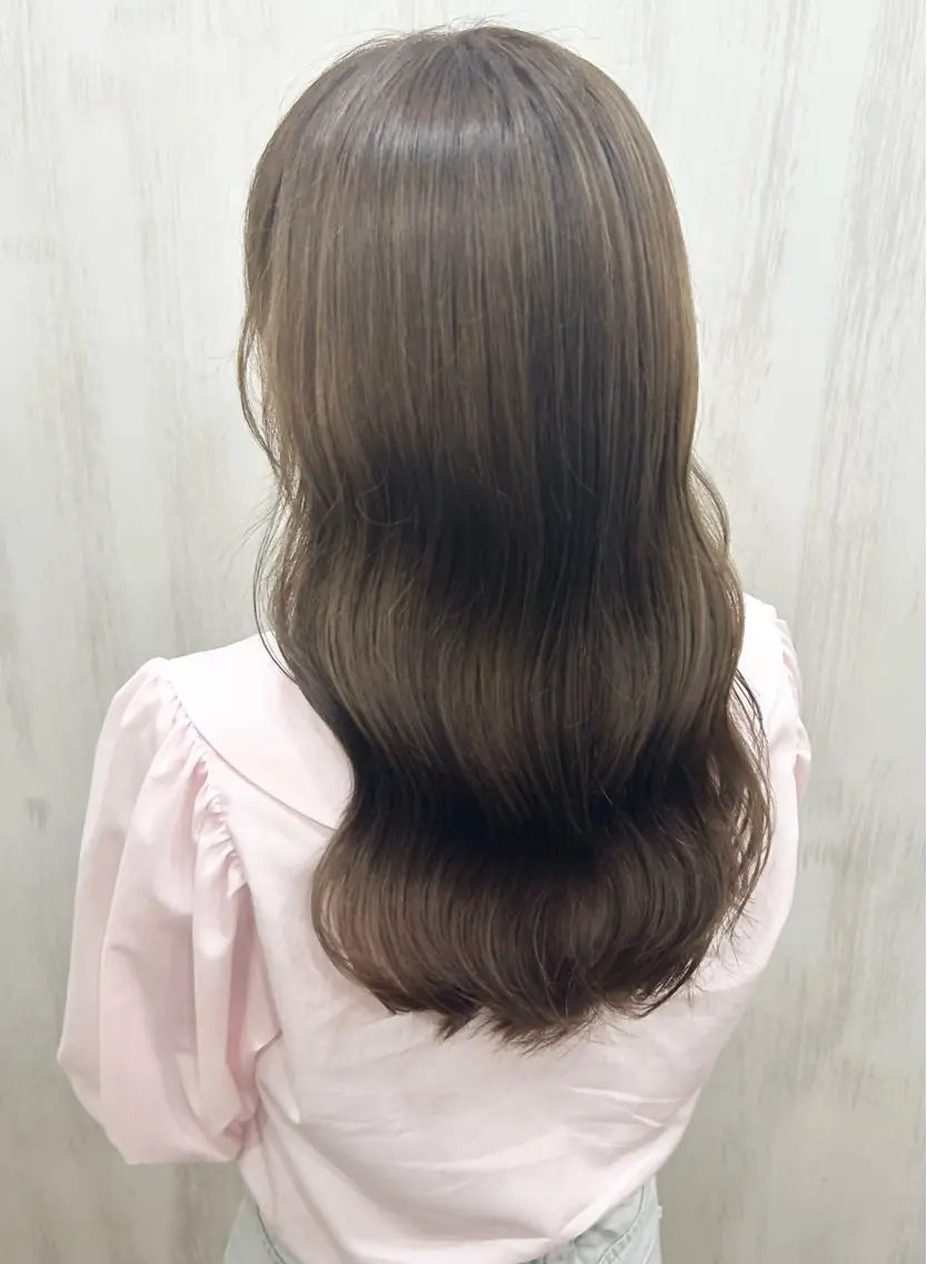 セミロング カラー 透明感カラー ヘアカラー 【髪質改善】 KOUKIのヘアスタイル