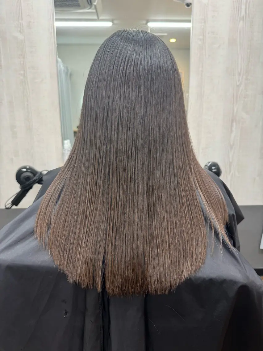 セミロング カット トリートメント TELA HAIR 幕張本郷店 千尋のヘアスタイル