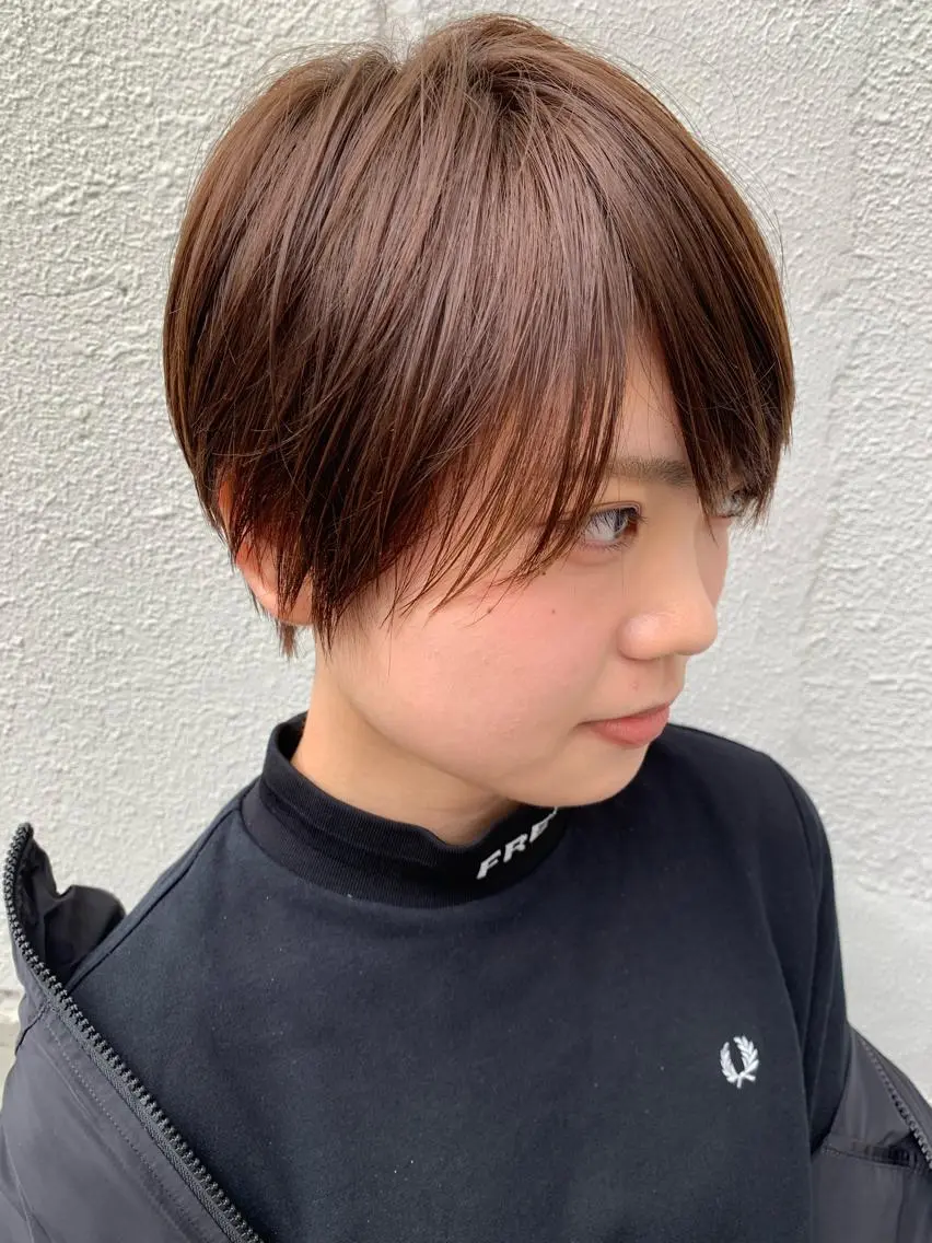 【初回のみ】前髪カット+髪質改善カラー✨S.B込みの写真