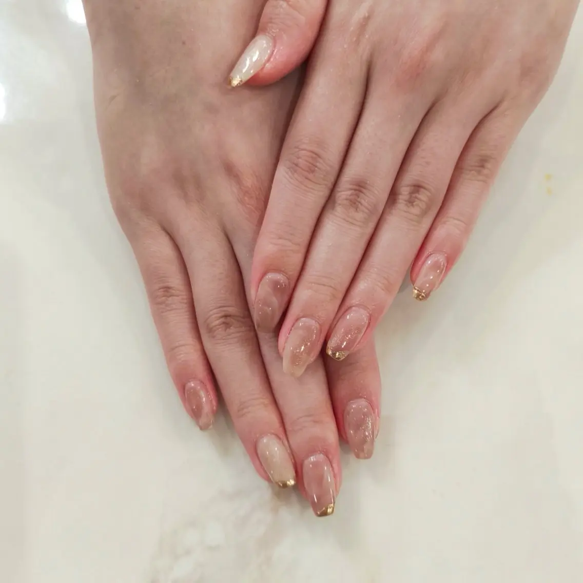 ネイル ニュアンスネイル K. SATOのネイルデザイン