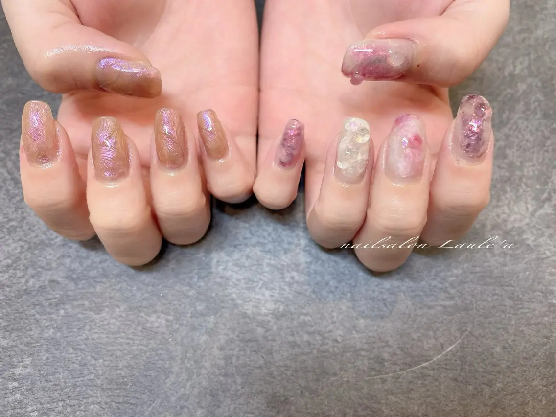 ネイル ハンドネイル nailsalon Laule'aのネイルデザイン