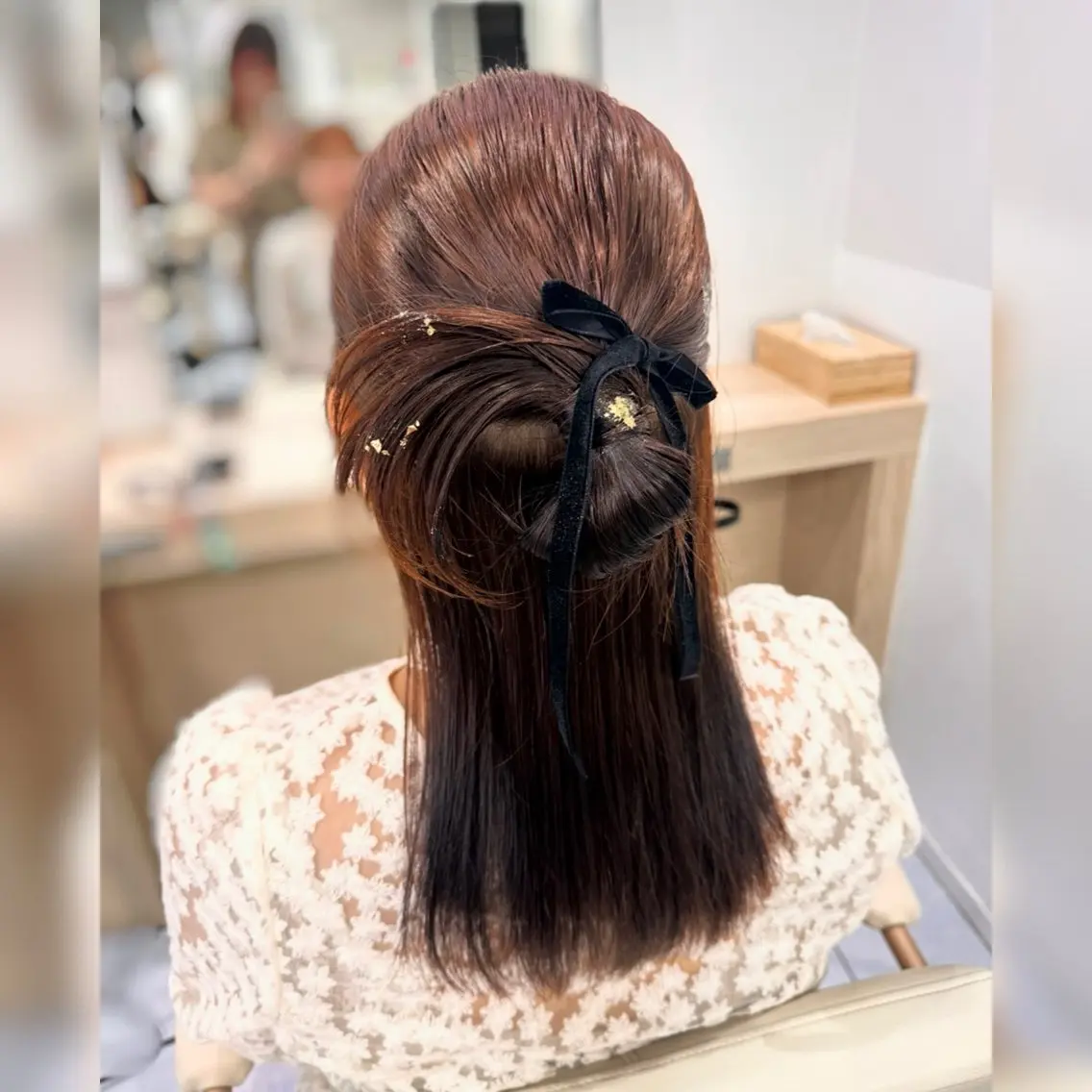 ヘアセット✨🕊️の写真