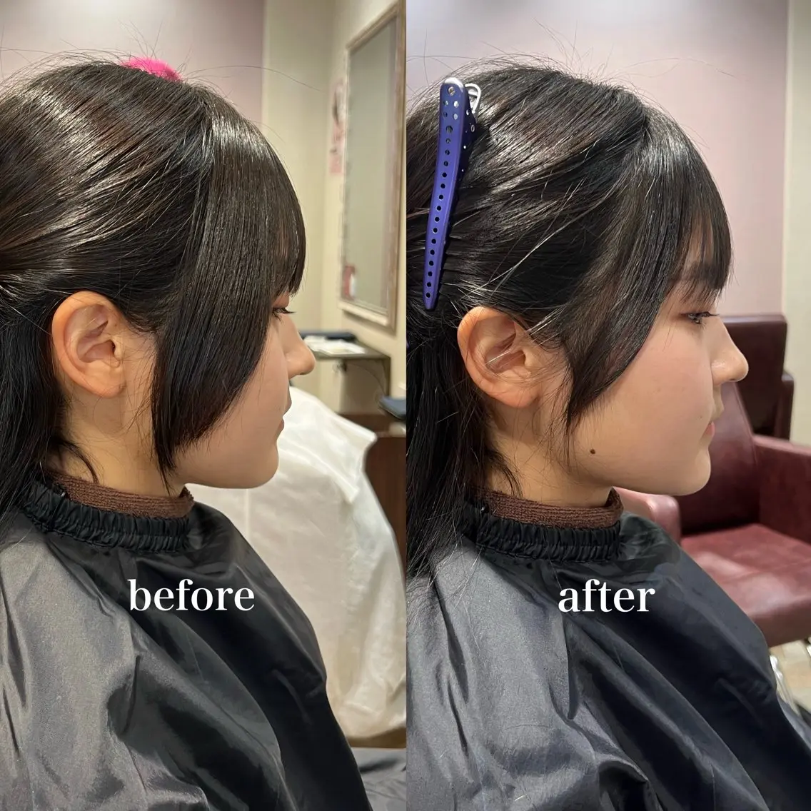 セミロング アッシュ 韓国風カラー ボブ 髪質改善 韓国風ヘア 🌿寄り添い型美容師 🌿yuiのヘアスタイル