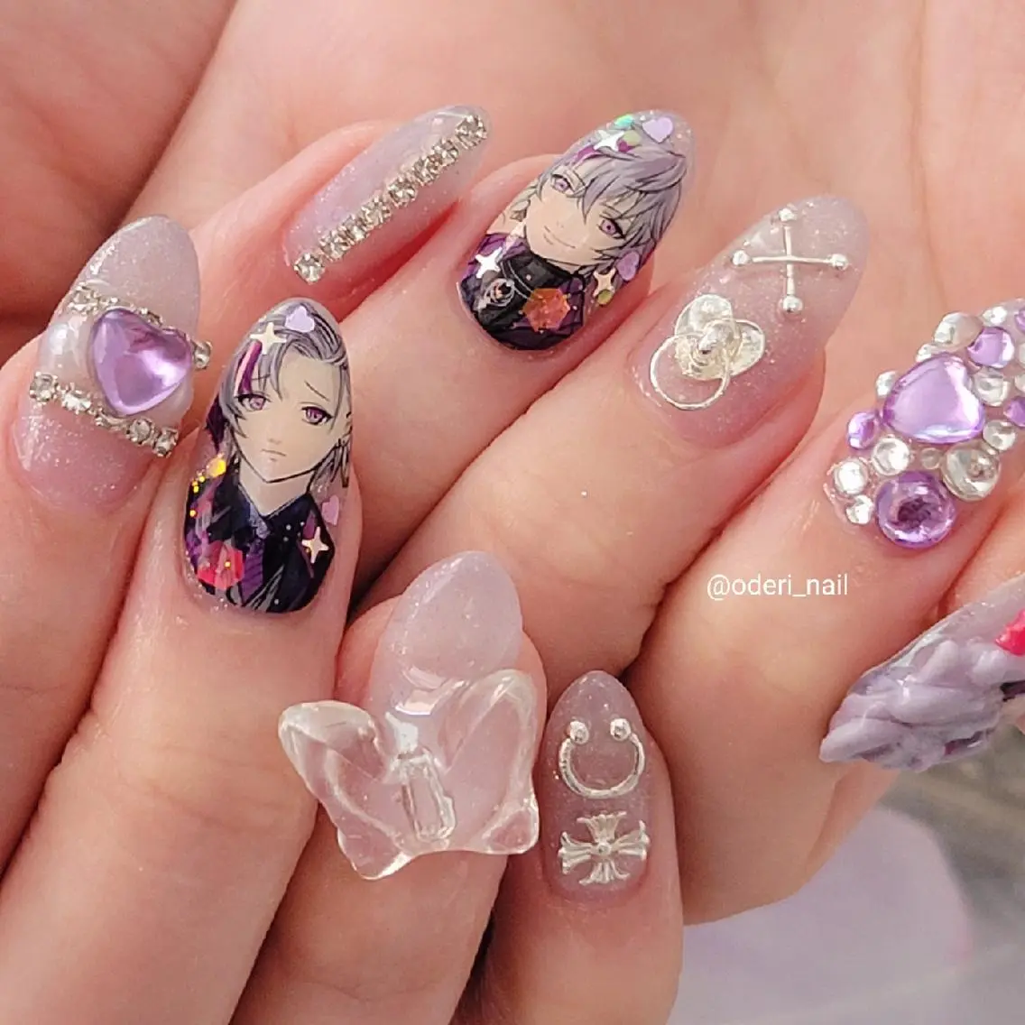 ネイル アートネイル ジェルネイル おで@ oderi_nailのネイルデザイン