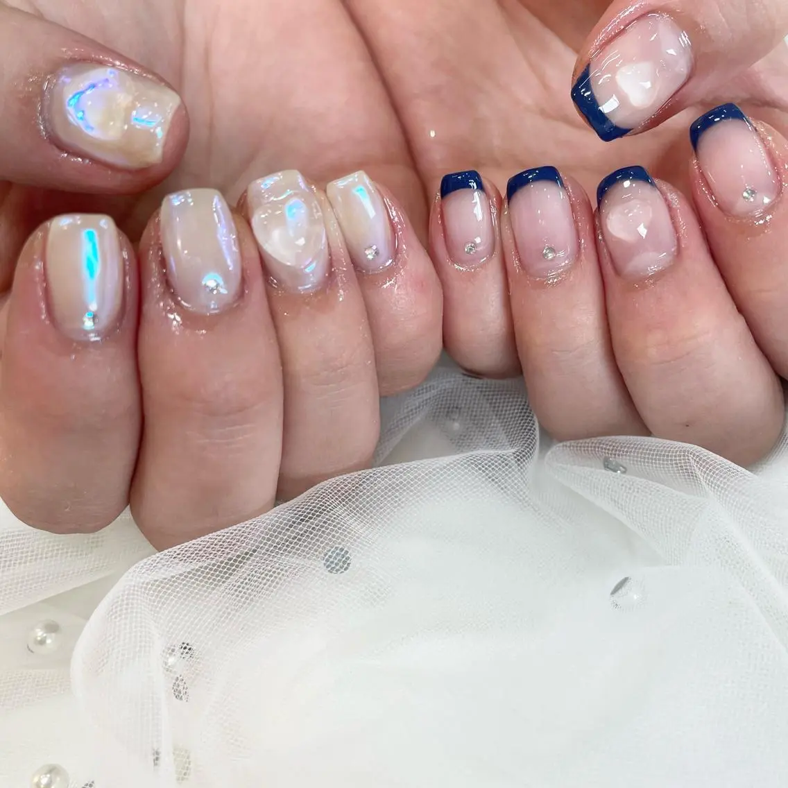 ネイル オーロラネイル Nail Salon Gummi.のネイルデザイン