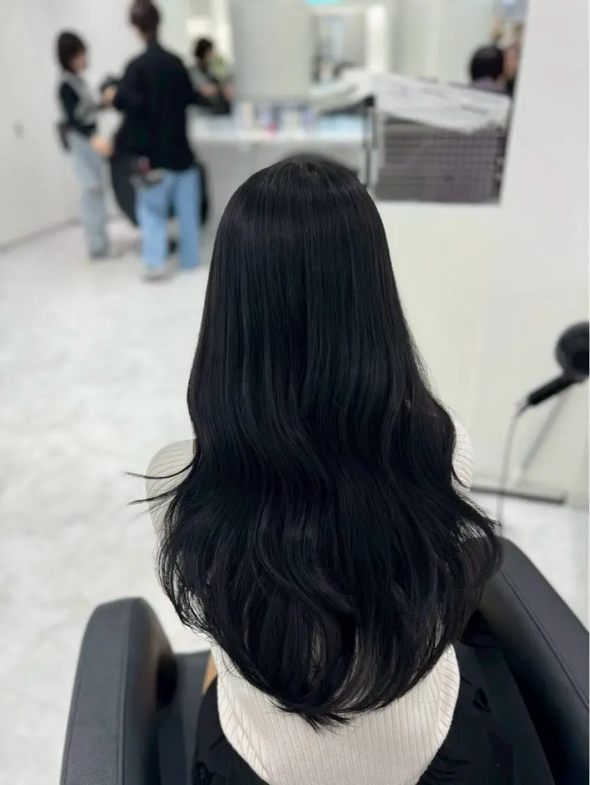 ロング ヘアカラー トリートメント 透明感🤍×髪質改善 🫧Kaitoのヘアスタイル