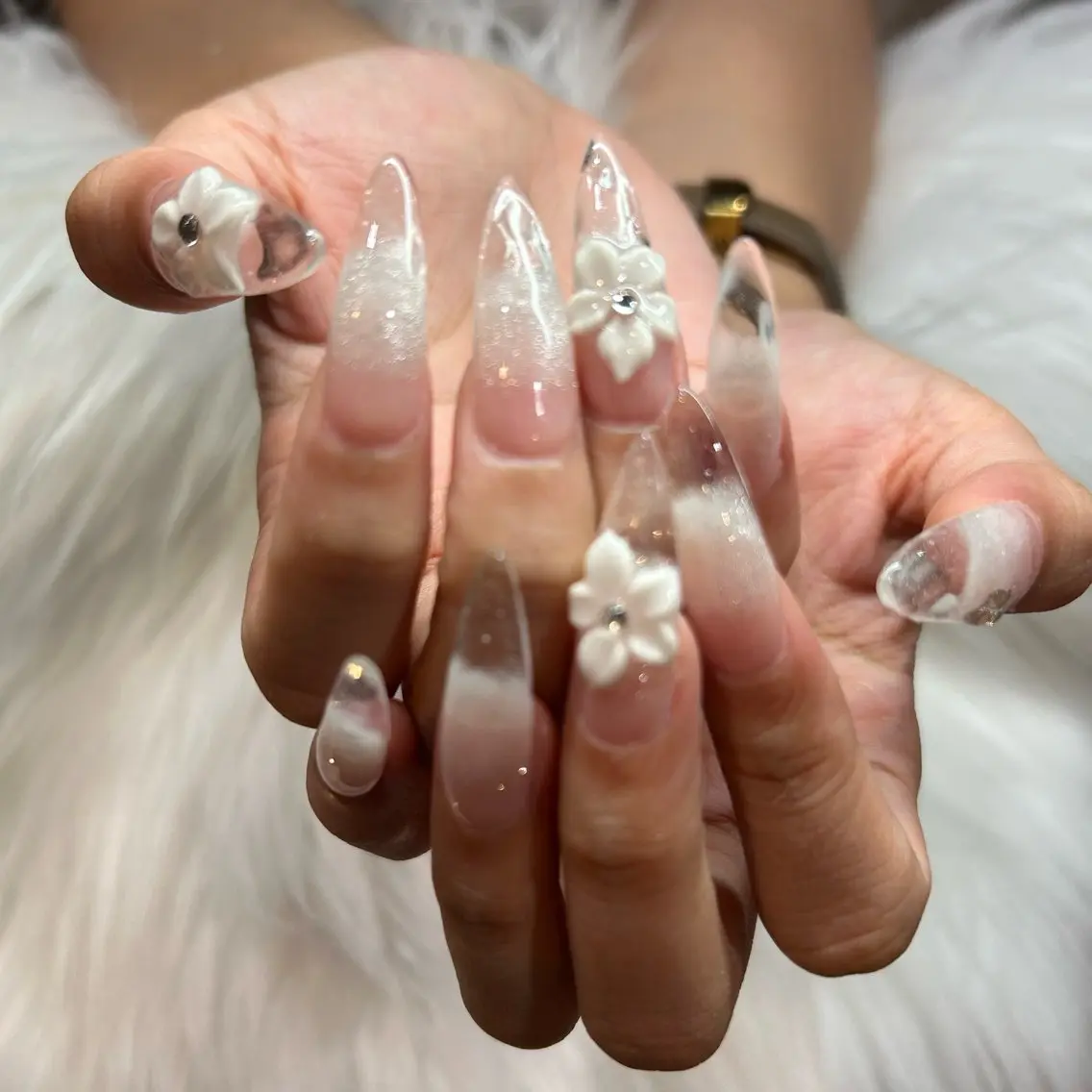 ネイル ハンドネイル FOINAIL 🎀長さだし🎀のネイルデザイン