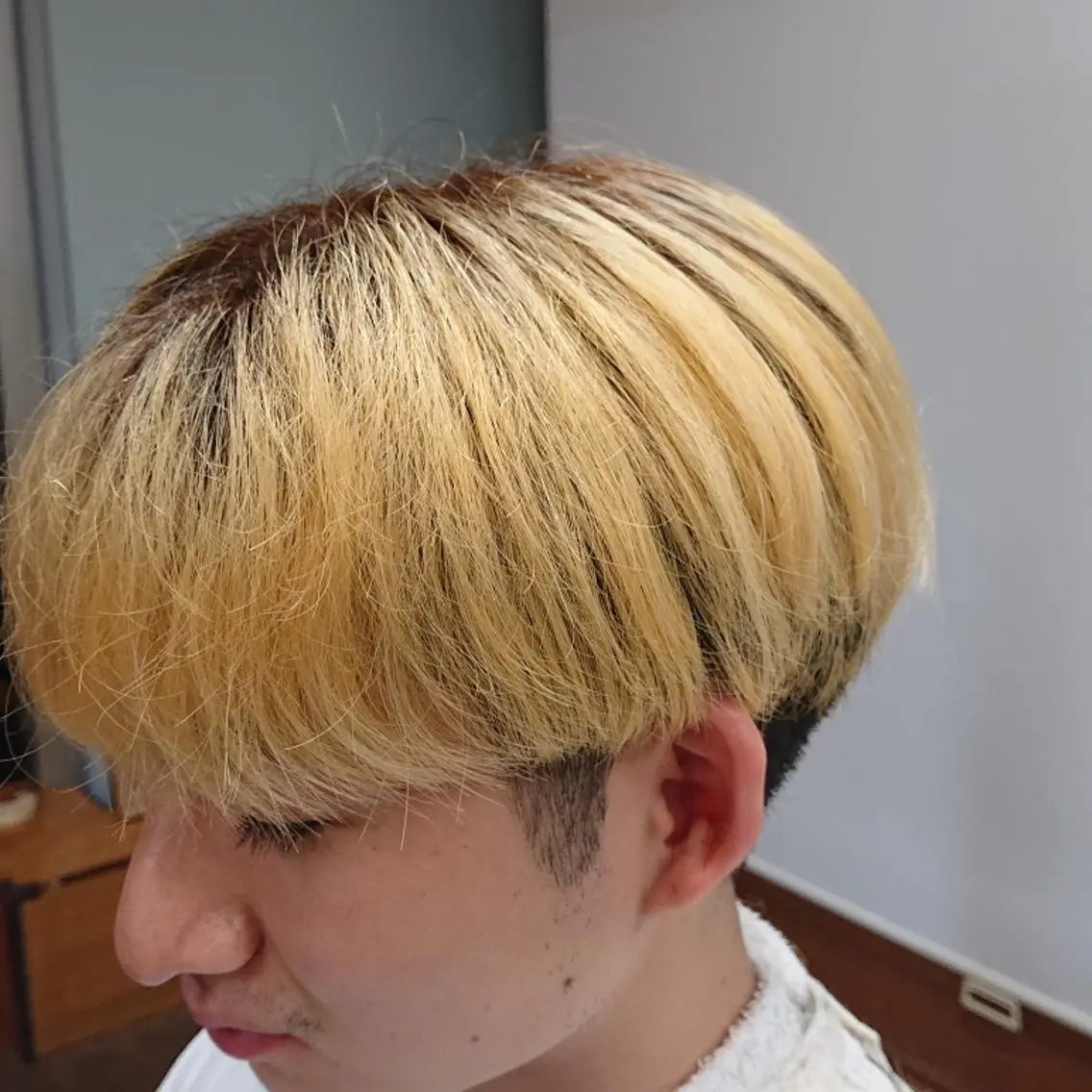 メンズ メンズ韓国風 マッシュ 武藤 虎太朗のヘアスタイル