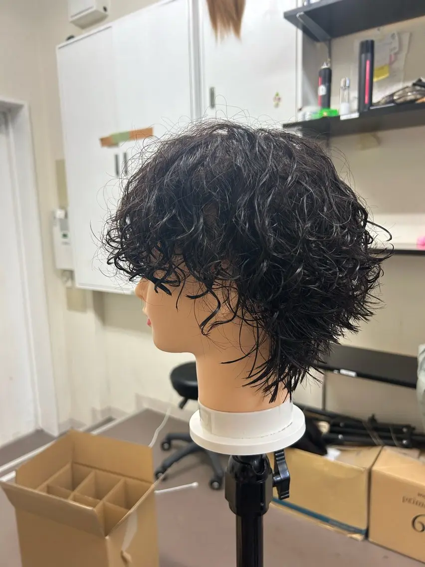 メンズ メンズパーマ 川野 柚奈のヘアスタイル