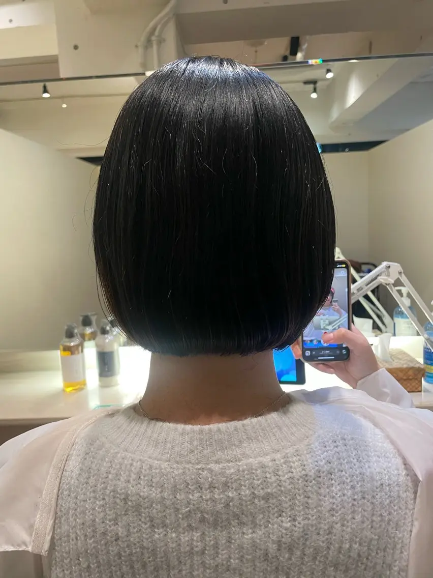 ミディアム あ あのヘアスタイル