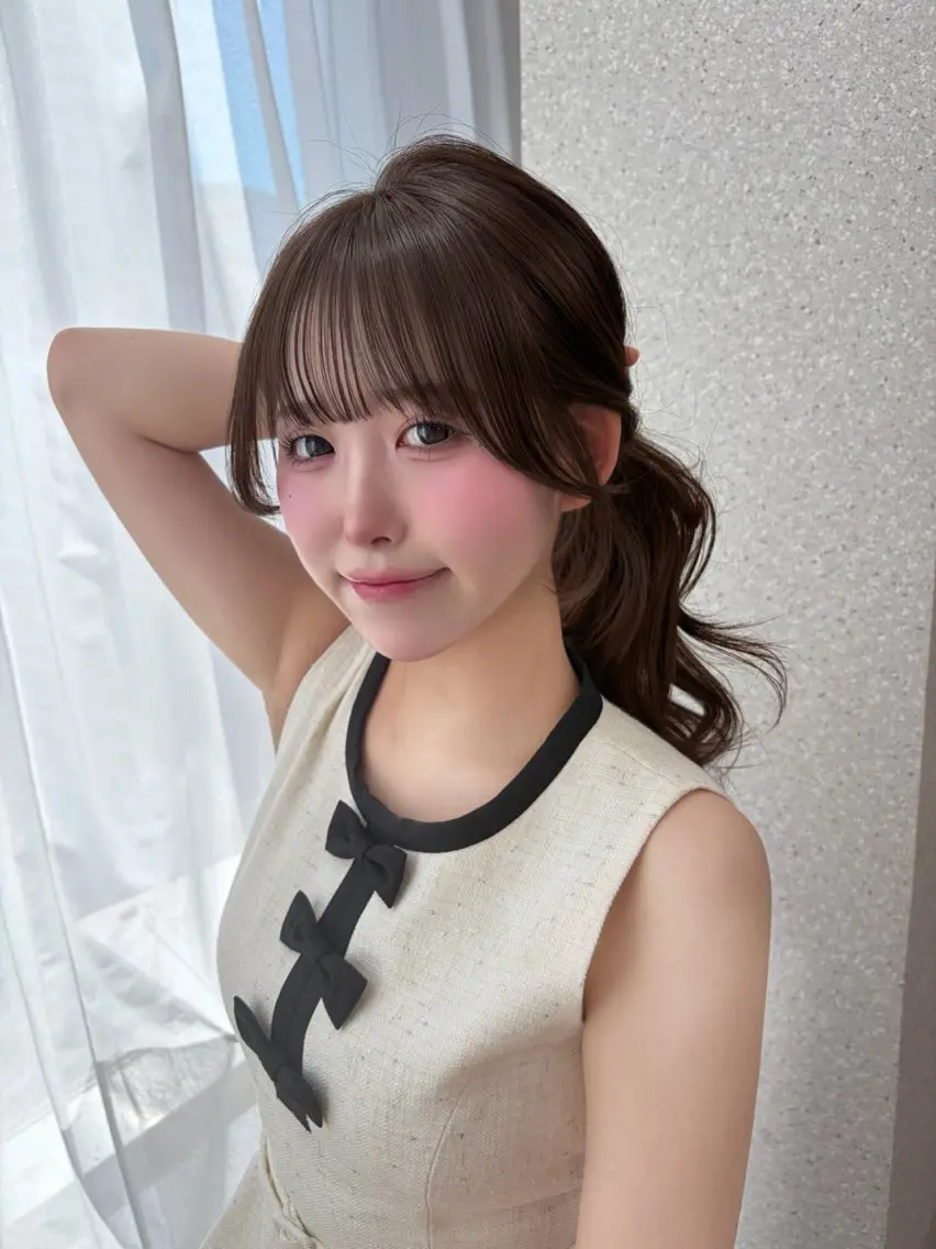 ロング 顔周りカット 似合わせカット おくれ毛 小顔カット 天神美容室 🎀hinaのヘアスタイル