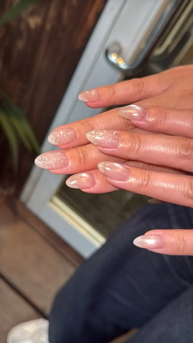 ネイル フラッシュネイル フラッシュマグ フットネイル フレンチネイル 韓国ネイル ハンドネイル SAKU nail 作島茜のネイルデザイン