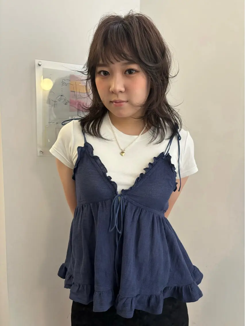 【水、木18時半限定💝】カラー+3stepトリートメント✨️(長さが顎〜胸上の方)の写真
