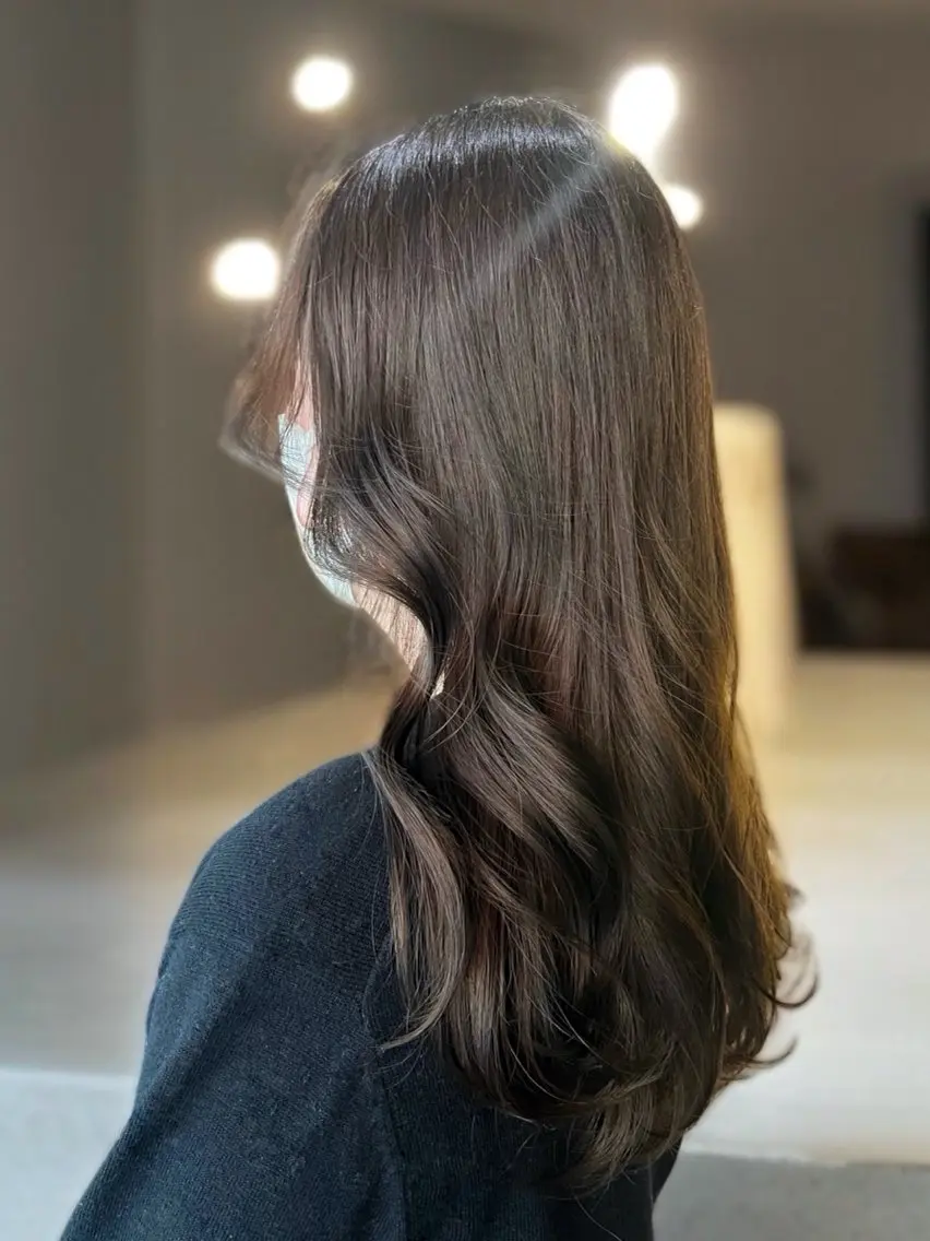 ロング 髪質改善メニュー 長井 美佐子のヘアスタイル