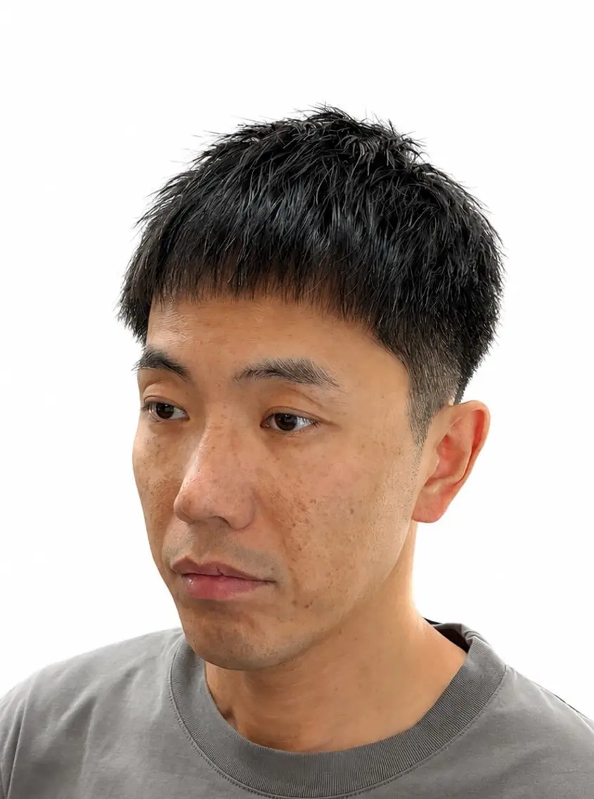 ショート メンズ メンズベリーショート ベリーショート ショートヘア インフィニィトネオ 三浦のヘアスタイル