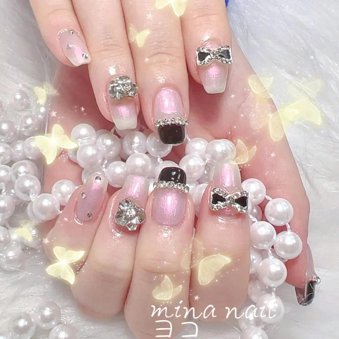 ネイル 🎀まゆ 🪽🐾のネイルデザイン