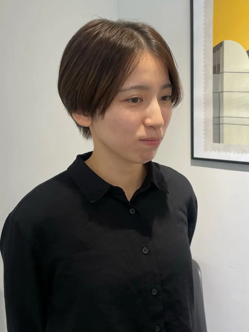 ショート 本間 かえでのヘアスタイル