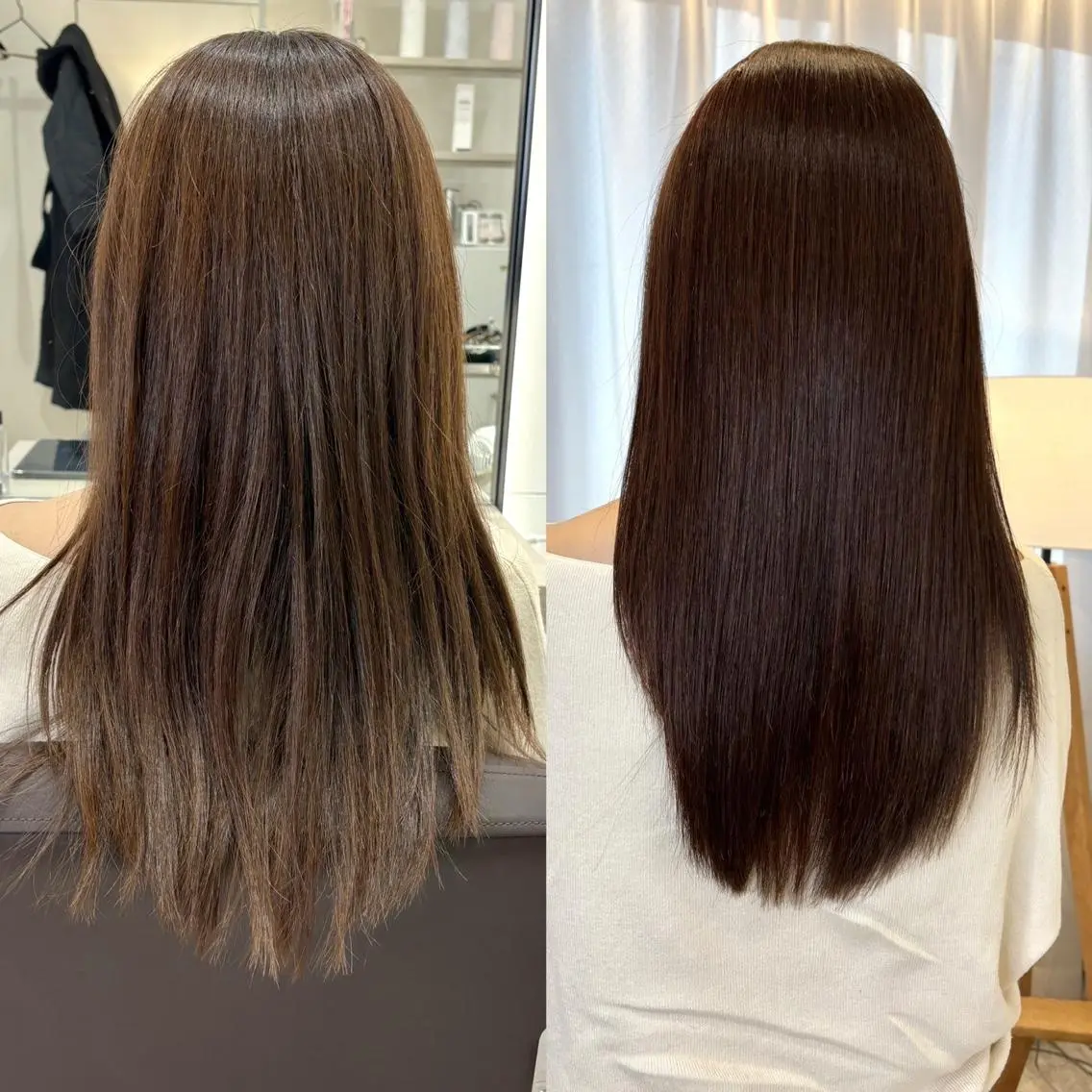 ロング EIGHT plum TOKIOリミテッドのヘアスタイル