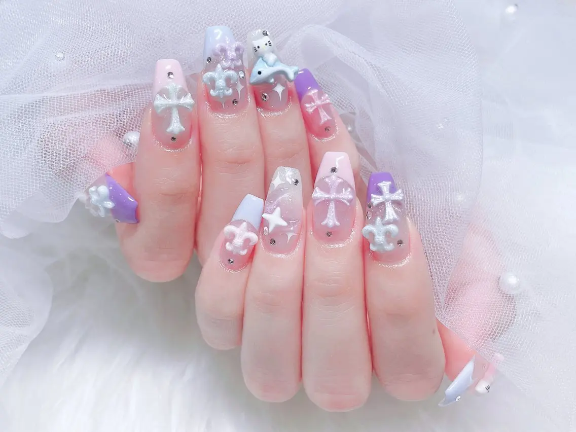 ネイル ハンドネイル LuLu nail💕ミカのネイルデザイン