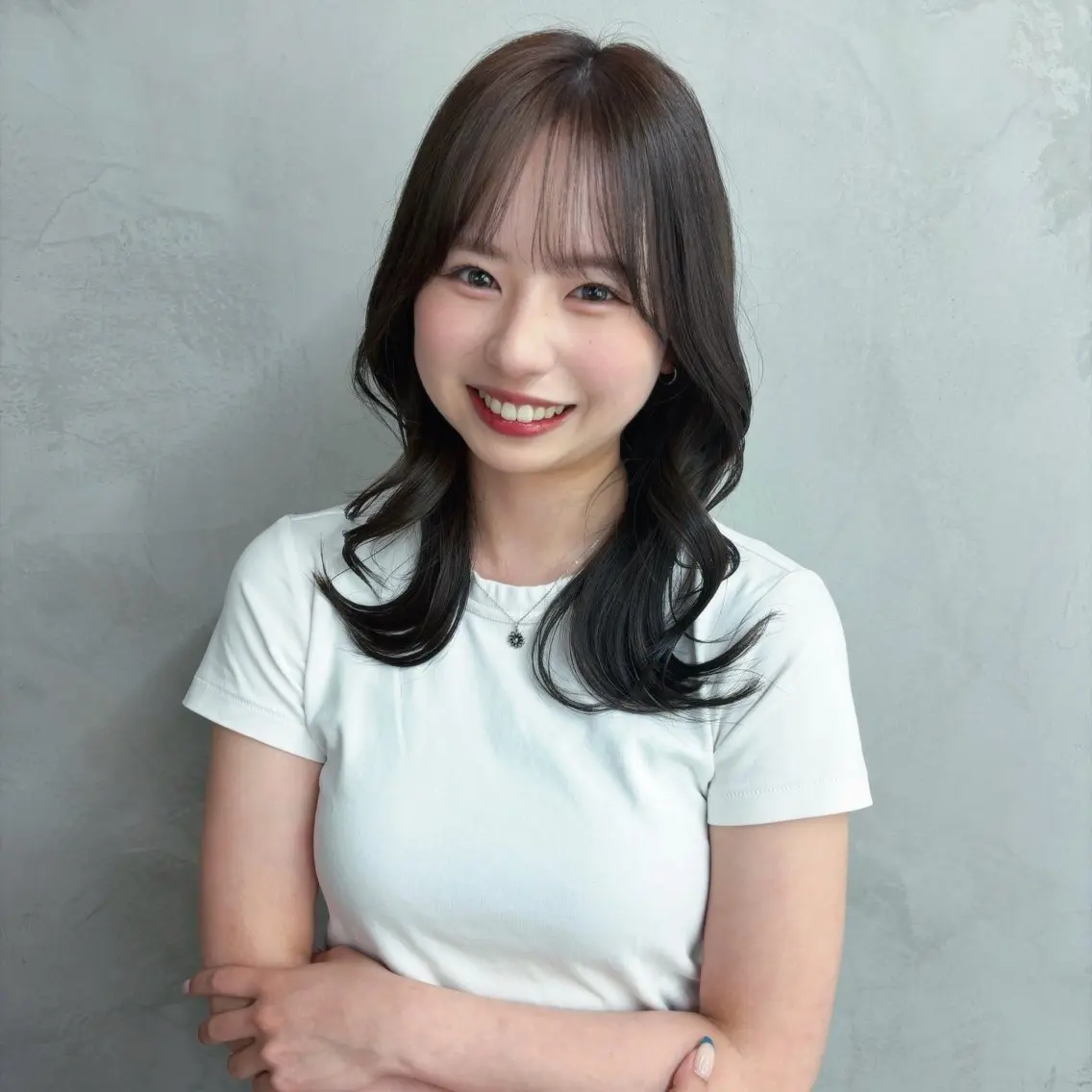 セミロング ヘアカラー RIENS / くるみೀのヘアスタイル